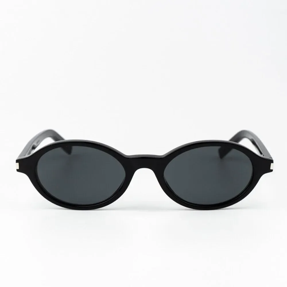 Saint Laurent Men Sunglasses Black Oval SL751 JEANNE 001 BRAND NEW